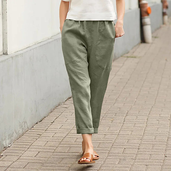 Kriza - Bequeme Weite Hosen mit praktischen Taschen
