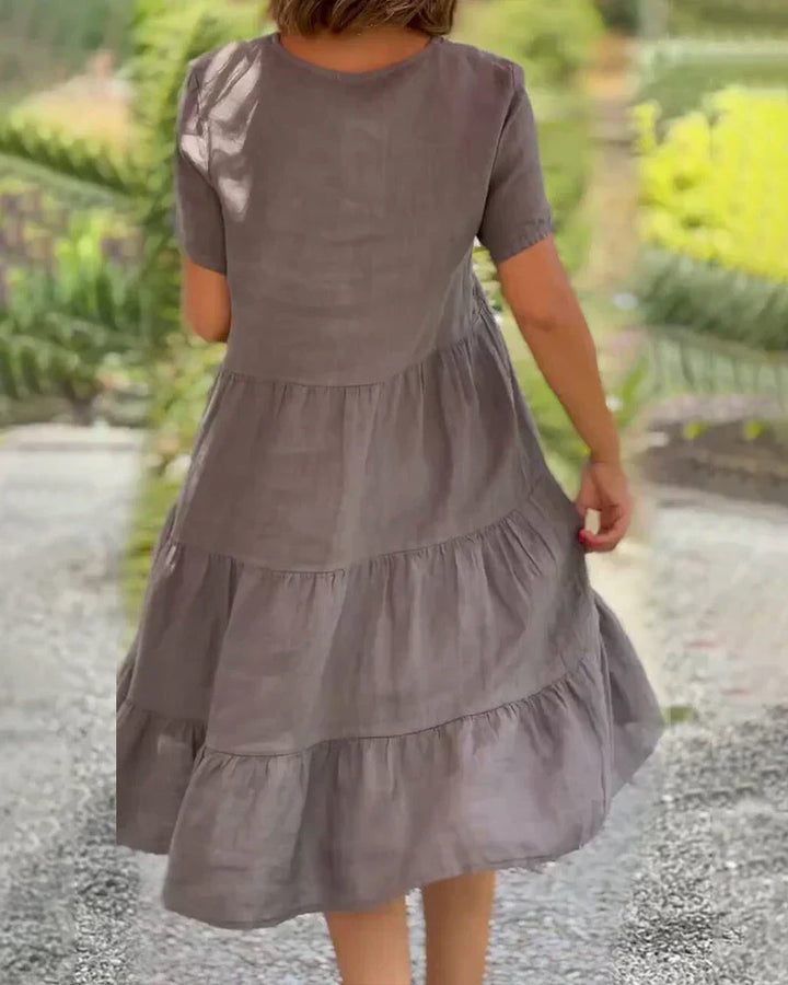 Bexley - Entspanntes Sommerkleid mit V-Ausschnitt