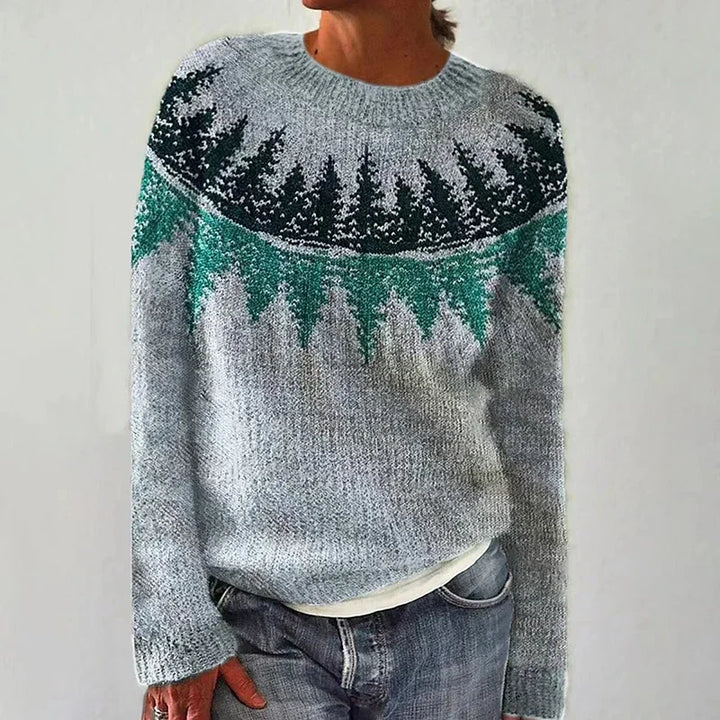 Cate | Klassischer Pullover aus Strick