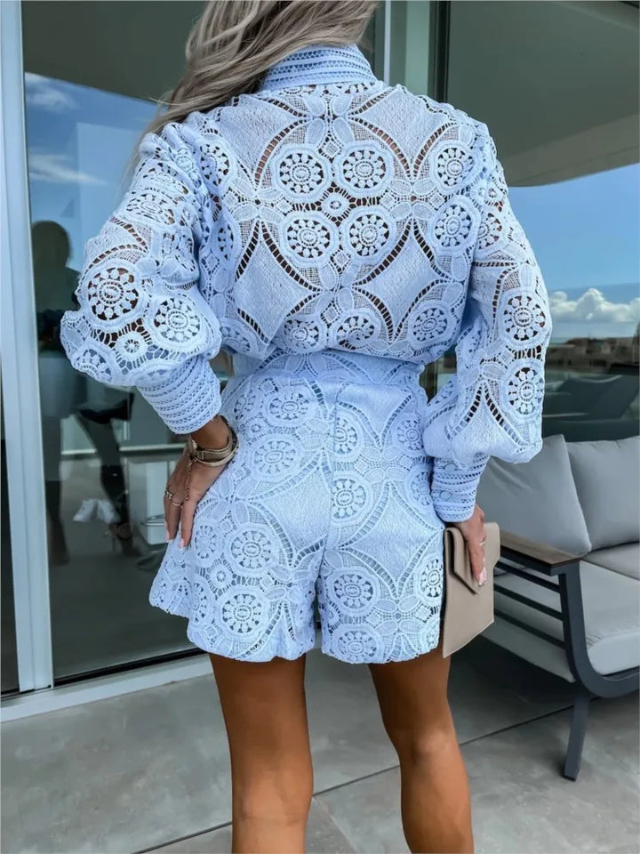 Lesley - Elegantes Spitzen-Outfit