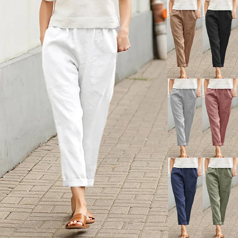 Kriza - Bequeme Weite Hosen mit praktischen Taschen