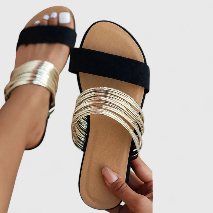 Nia - Stilvolle Orthopädische Sandalen