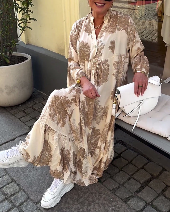Ophelia - Elegantes Maxikleid mit fließendem Schnitt