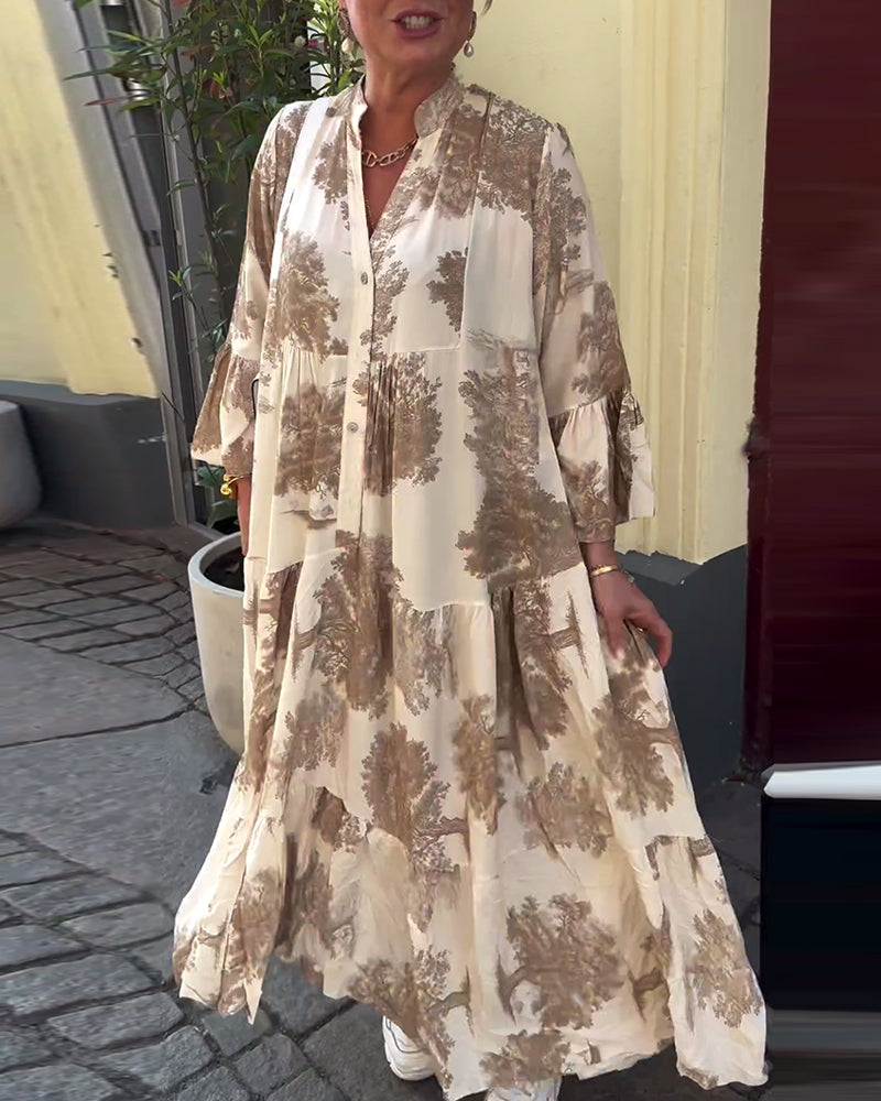 Ophelia - Elegantes Maxikleid mit fließendem Schnitt