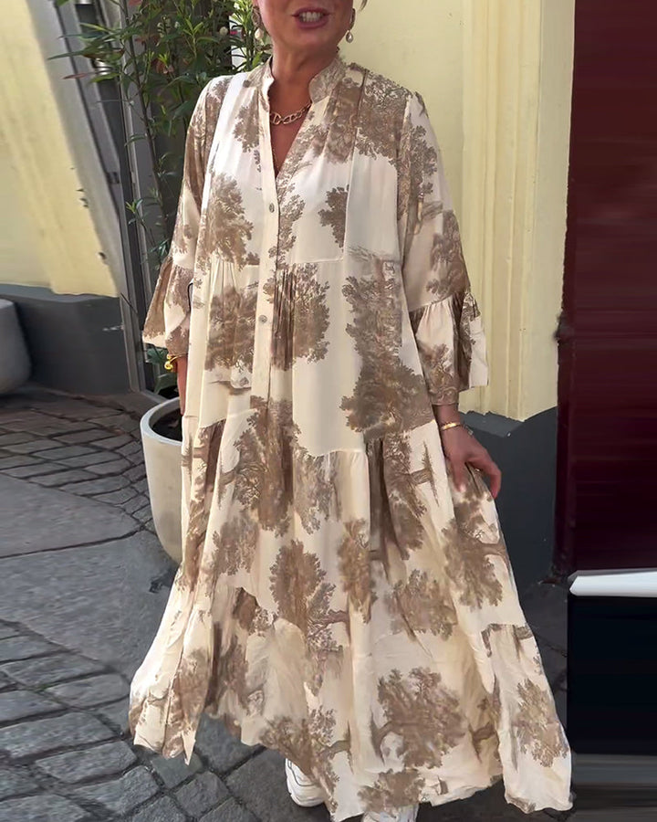 Ophelia - Elegantes Maxikleid mit fließendem Schnitt