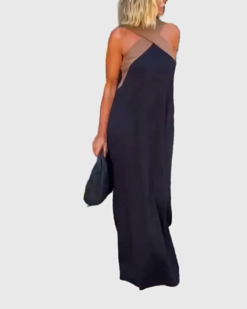 Elena | Elegantes Fluid-Maxikleid