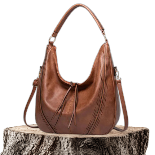 Michelle™ | Elegante Lässige Lederhandtasche
