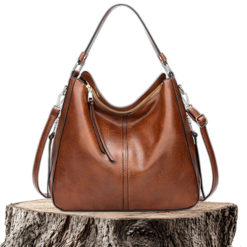Lisa™ | Klassische Lederhandtasche