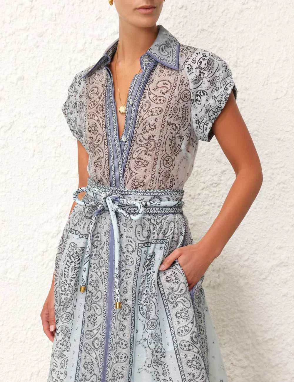 Adele - Zweiteiliges Set im Boho-Druck