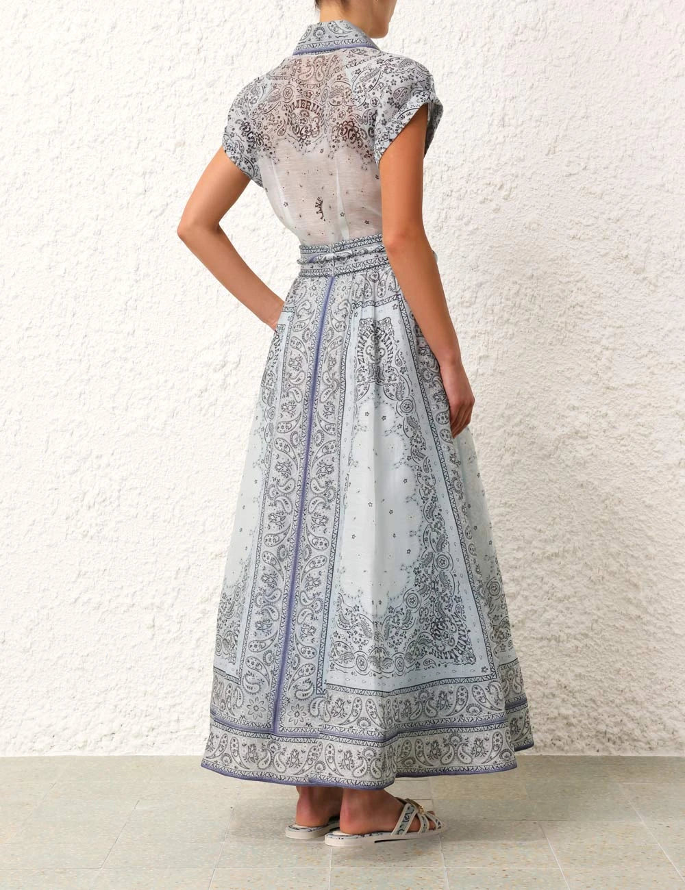 Adele - Zweiteiliges Set im Boho-Druck