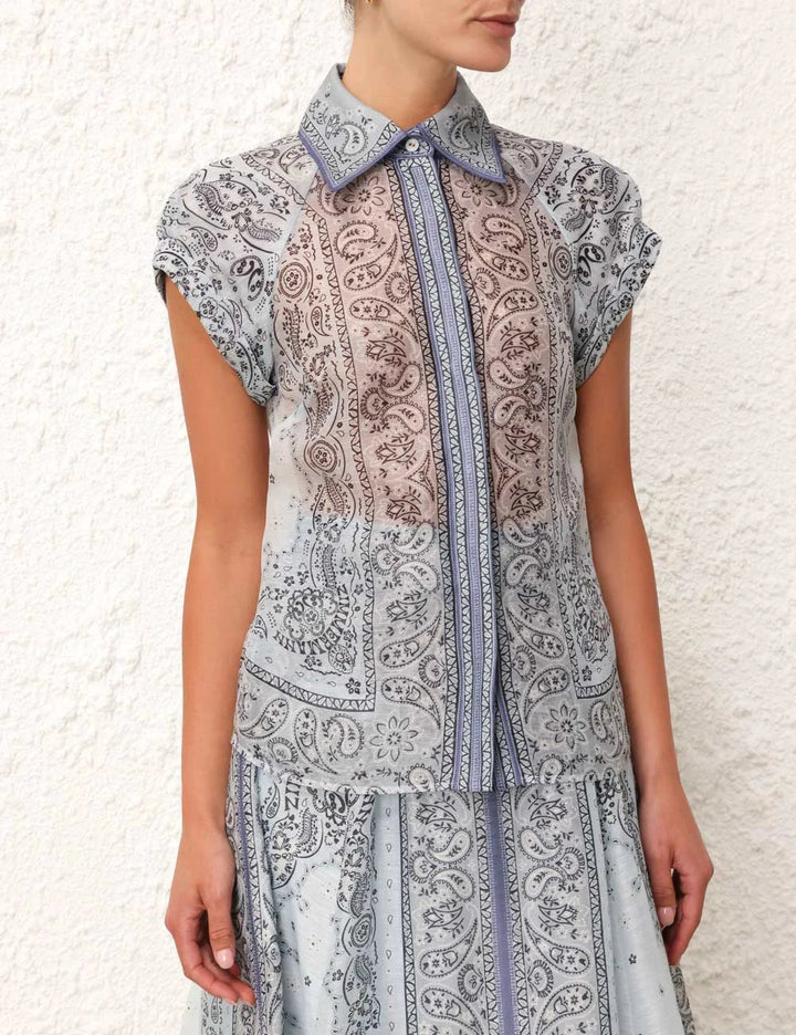 Adele - Zweiteiliges Set im Boho-Druck
