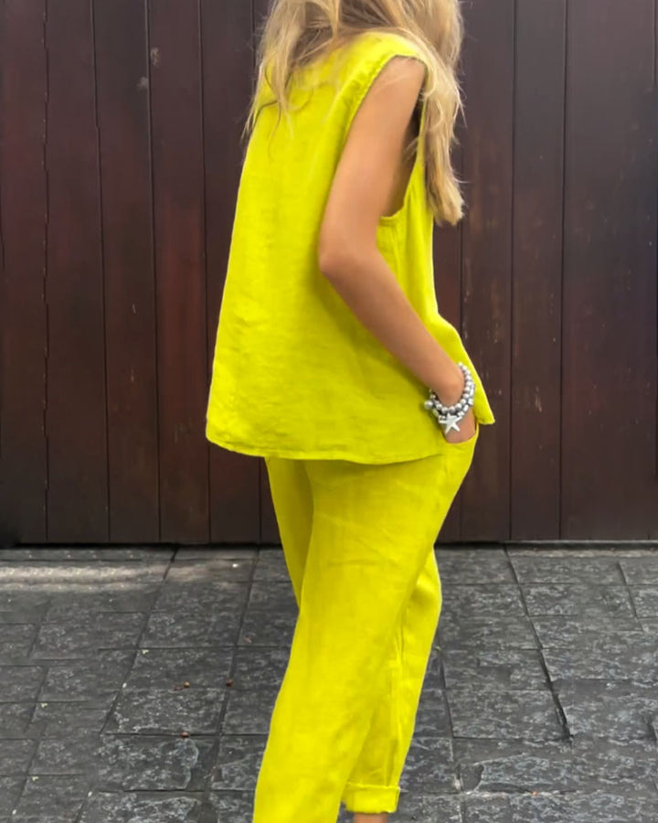 Zenneth - Legeres Zweiteiliges Set