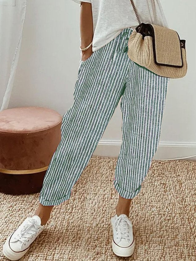 Stilvolle und Bequeme Fließhose