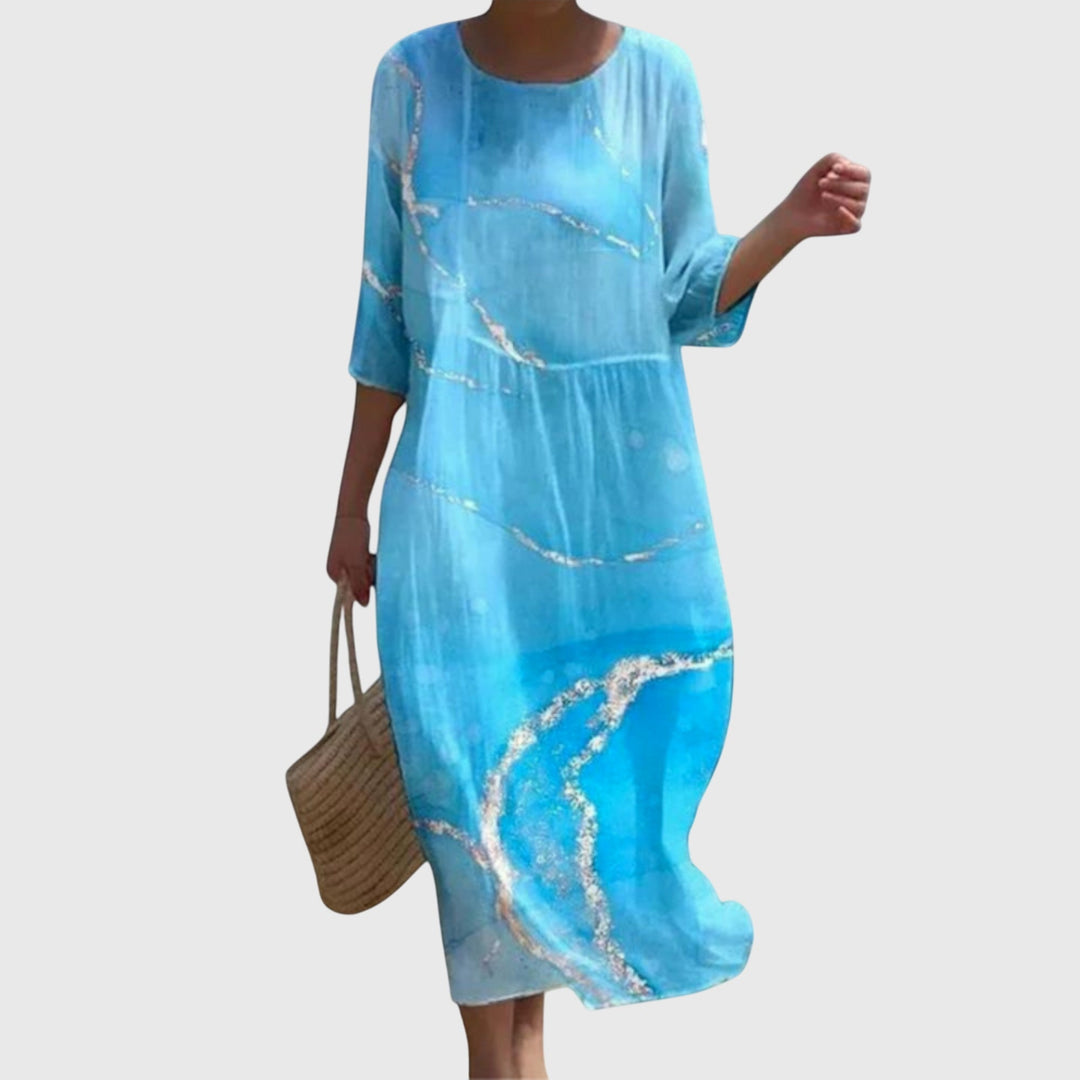 Hayley™ | Elegantes Maxikleid im floralen Design