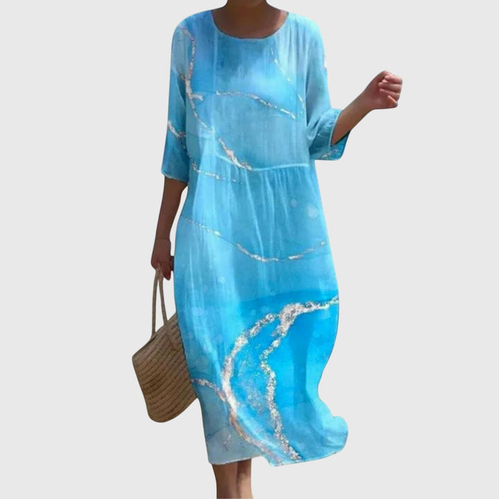 Hayley™ | Elegantes Maxikleid im floralen Design