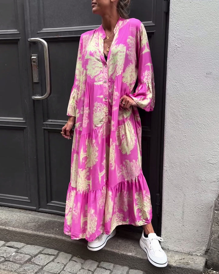 Ophelia - Elegantes Maxikleid mit fließendem Schnitt