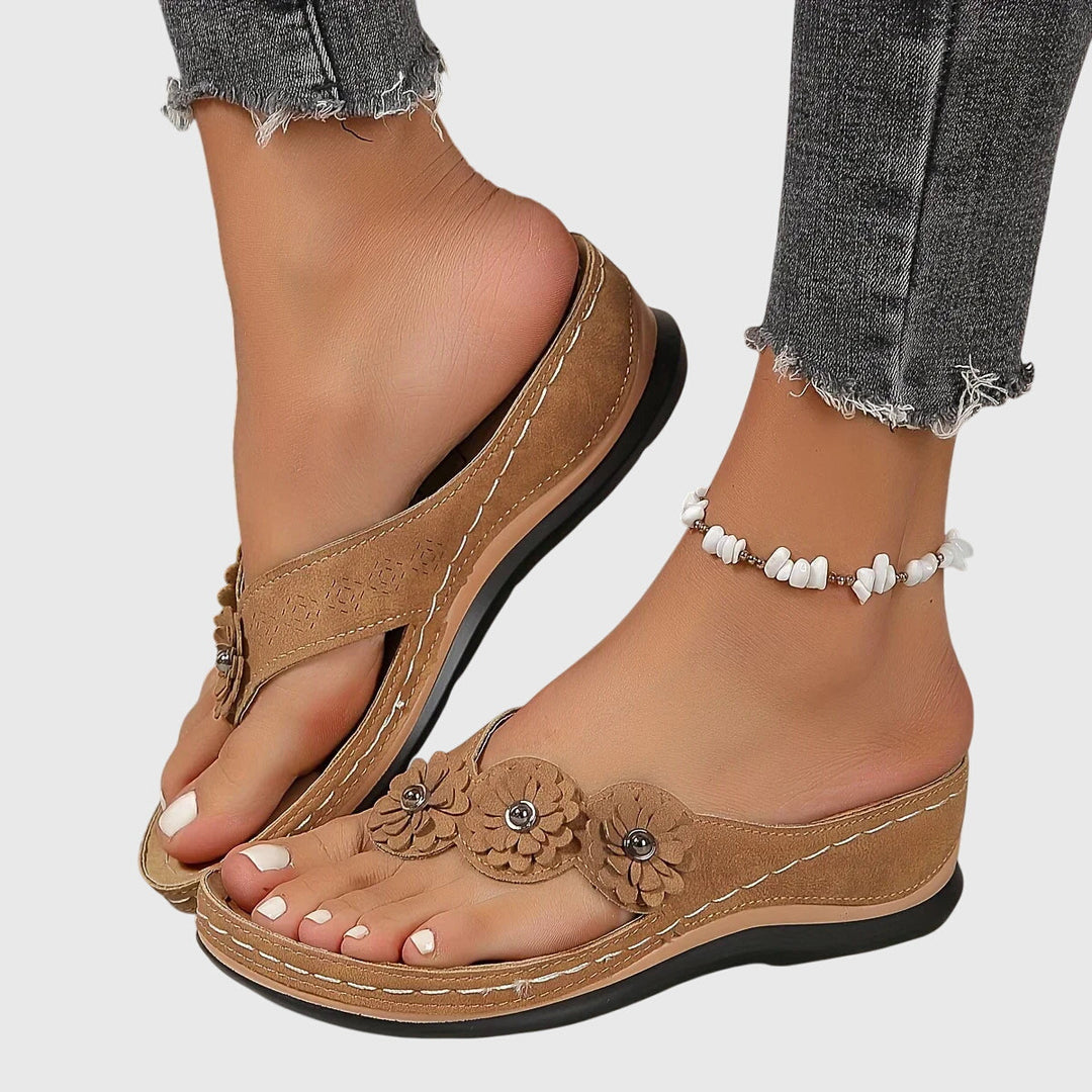Asha - Stilvolle Orthopädische Flip-Flops