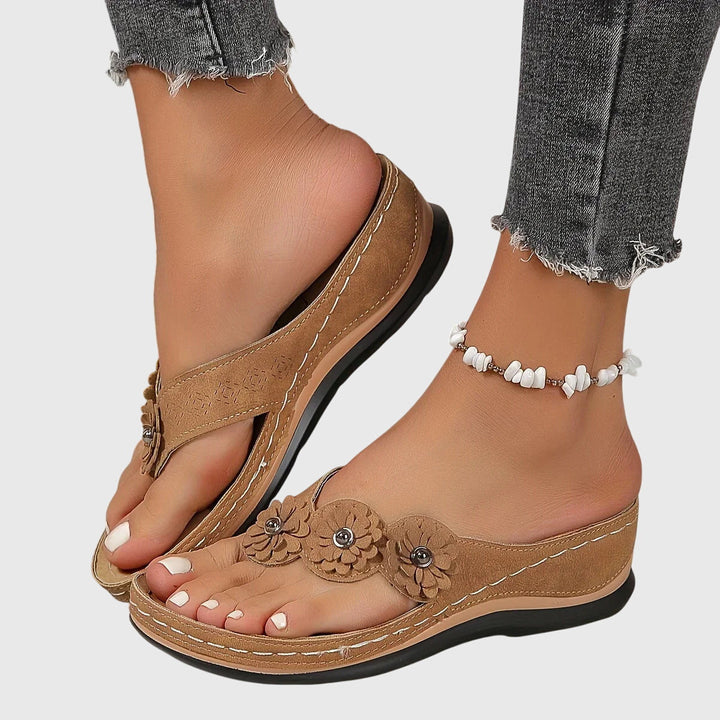 Asha - Stilvolle Orthopädische Flip-Flops
