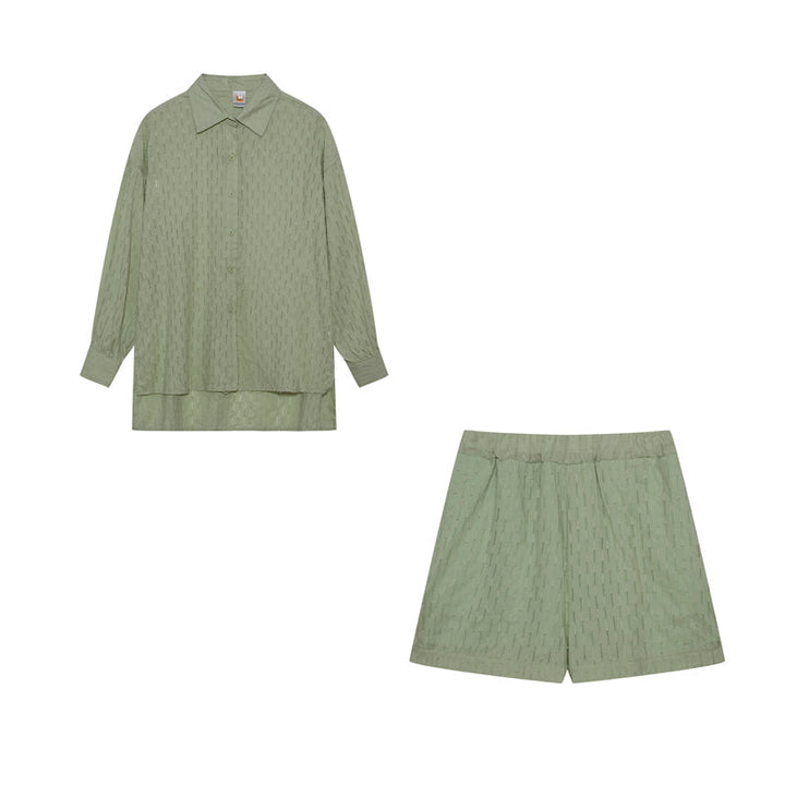 Elizabeth - Leichtes Set aus Hemd und Shorts