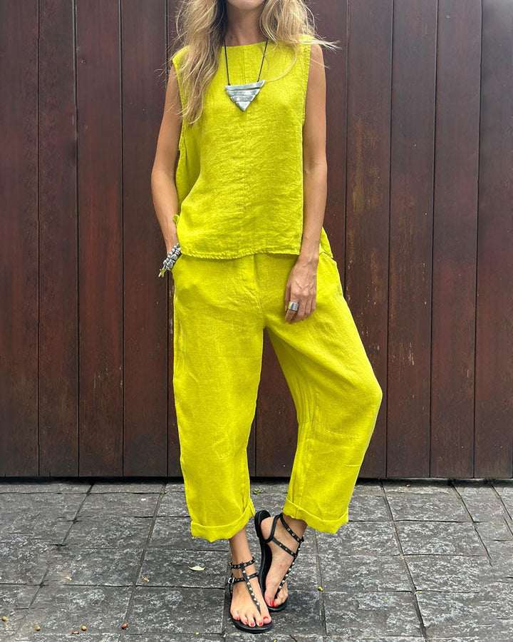 Zenneth - Legeres Zweiteiliges Set