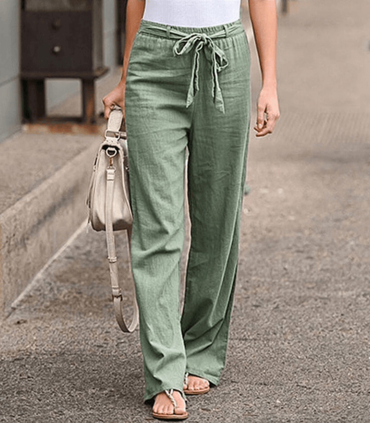 Joleen - Damen Jogginghose mit Kordelzug und elastischem Bund
