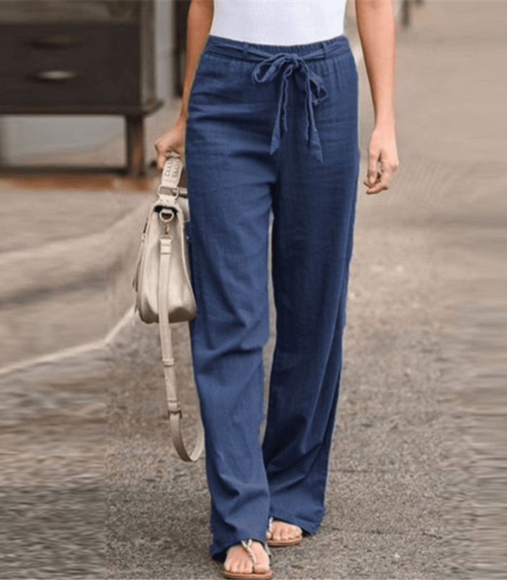 Joleen - Damen Jogginghose mit Kordelzug und elastischem Bund