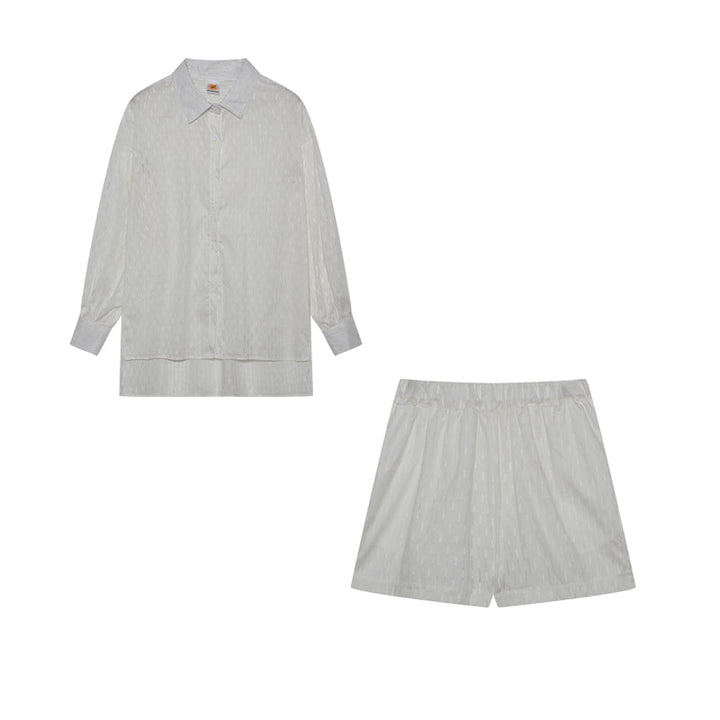 Elizabeth - Leichtes Set aus Hemd und Shorts