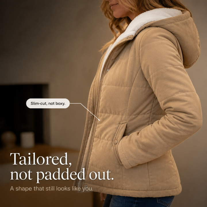 Laura | Gefütterte Kapuzenjacke