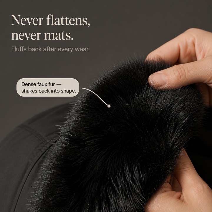 Charlotte | Gefütterte Winterjacke mit Kapuze