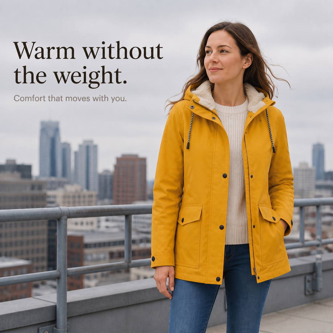 Lena | Gefütterte Kapuzenjacke
