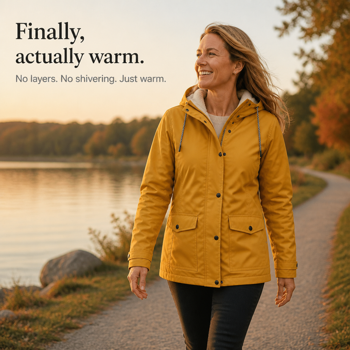 Leonie | Wasserdichte Kapuzenjacke