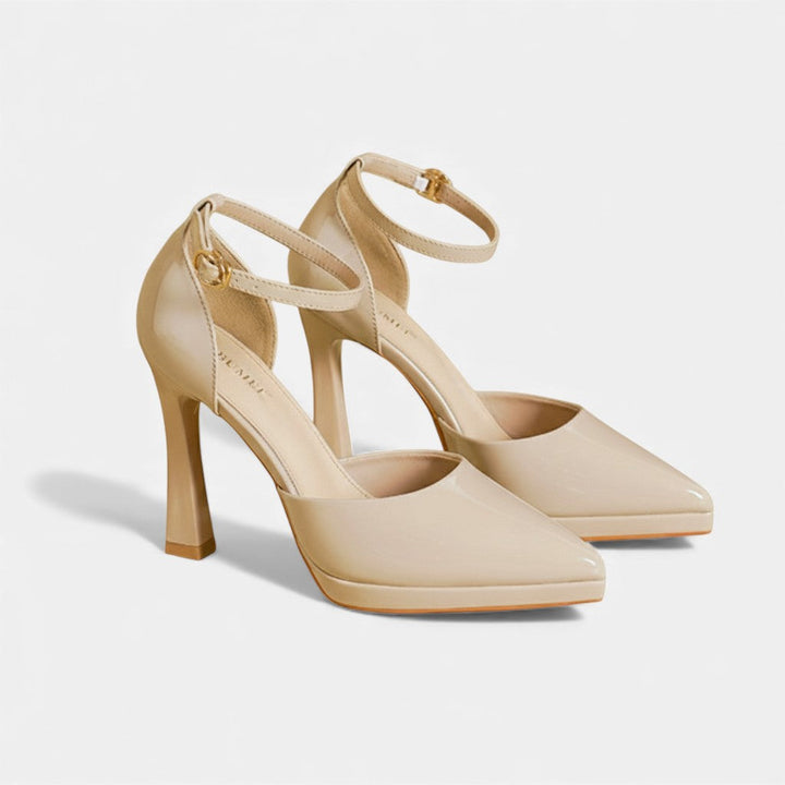 Evette Leather Pumps