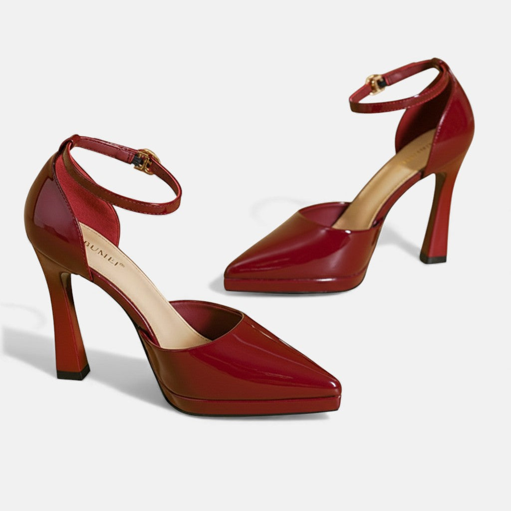 Evette Leather Pumps