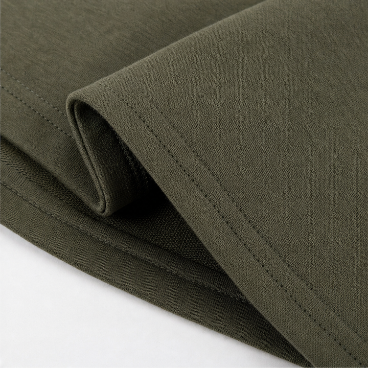 Mila | Langer Kapuzenmantel mit sportlichen Details