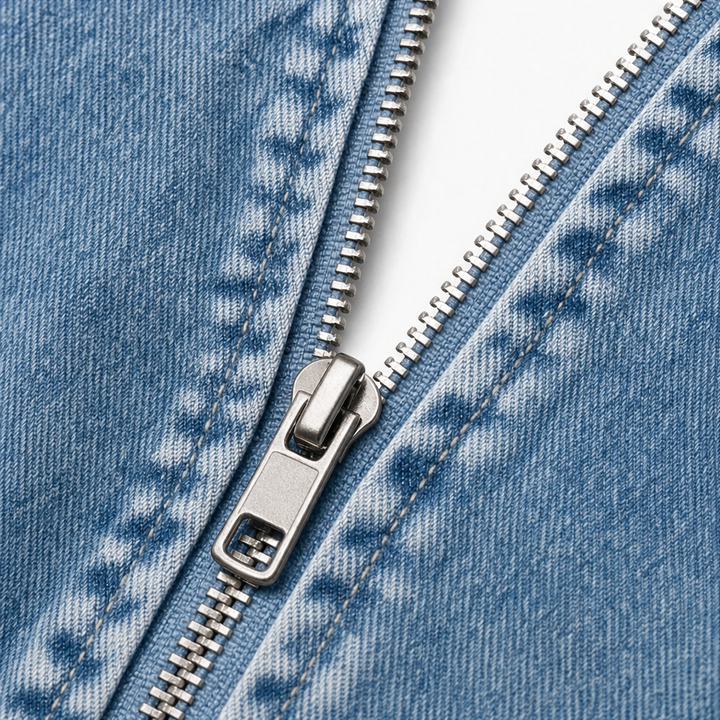 Nina | Lässige Jeansweste mit Kapuze
