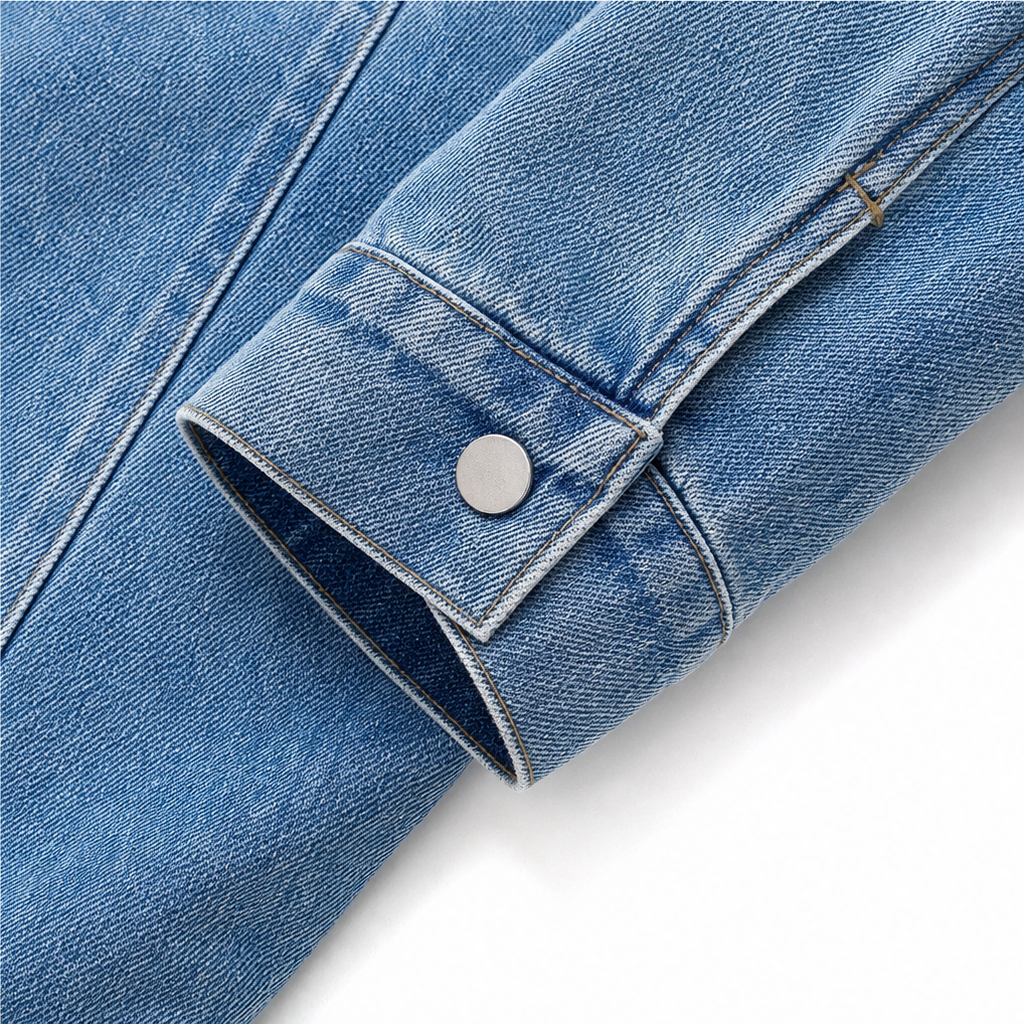 Mara | Jeansjacke mit kuscheliger Kapuze
