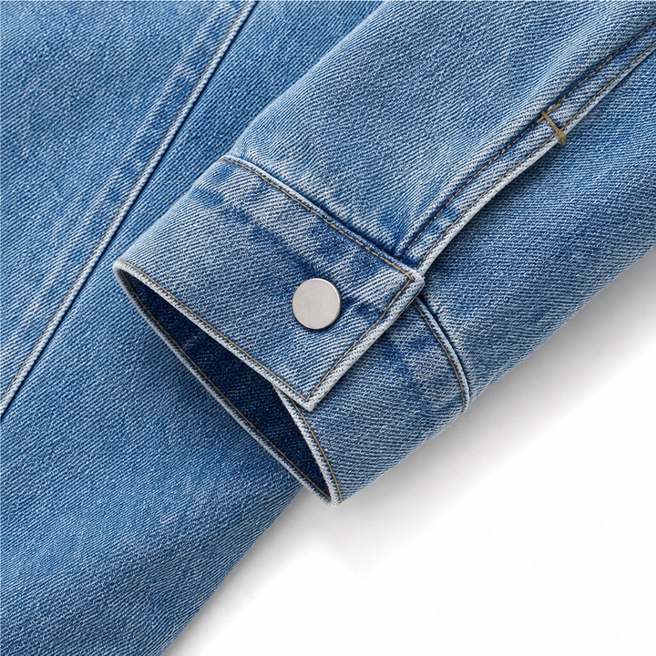 Mara | Jeansjacke mit kuscheliger Kapuze