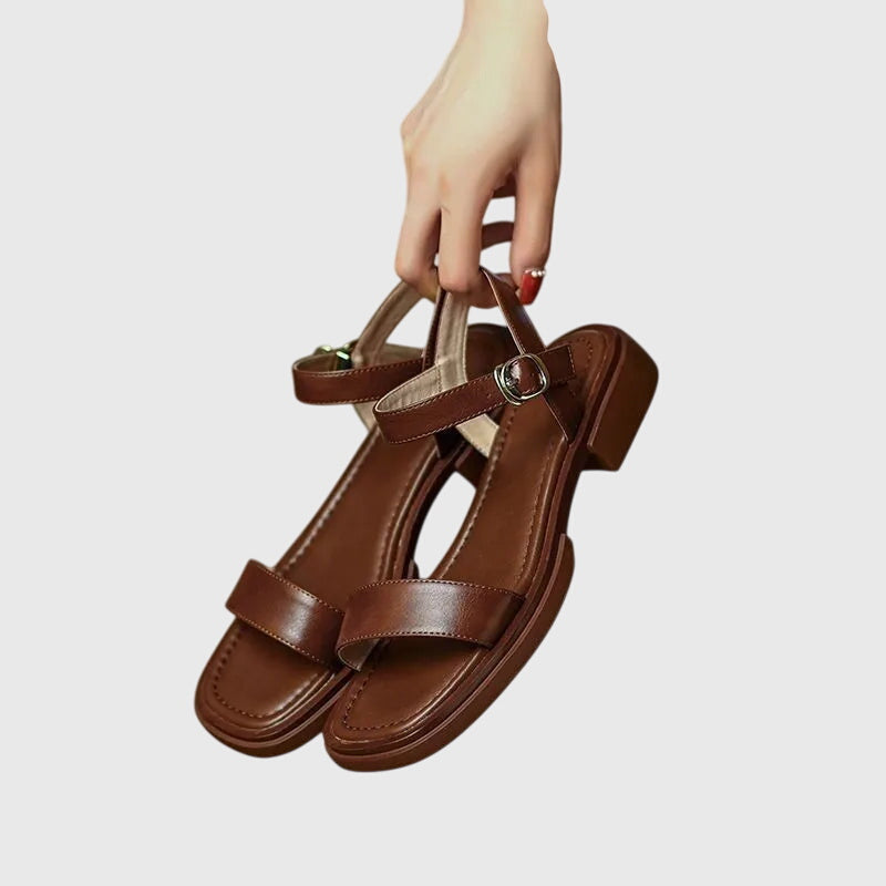 Kaia - Orthopedic Leather Sandals