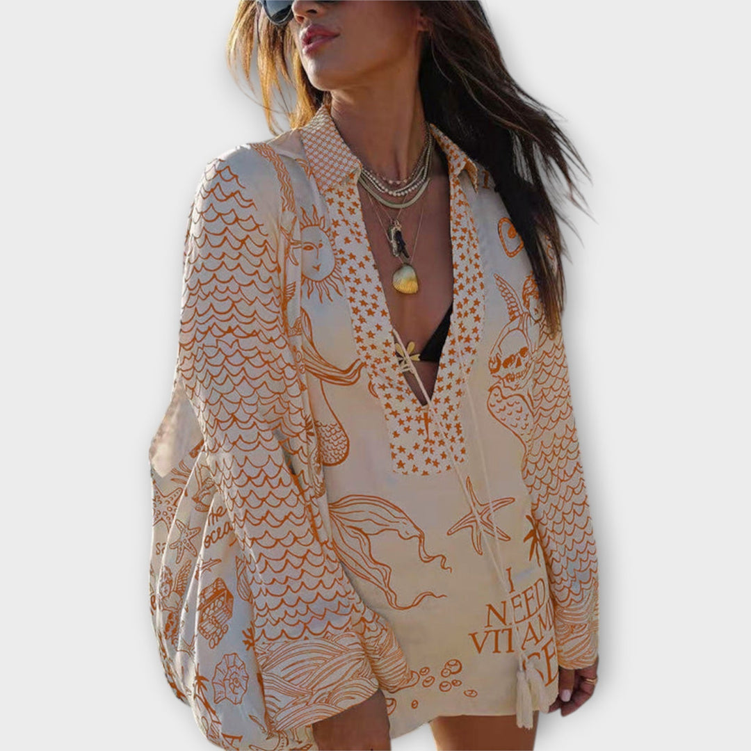 Siandra - Entspanntes Strandkleid