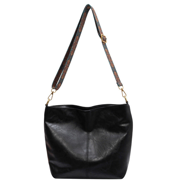 Marian™ | Vintage-Lederhandtasche mit Schultergurt