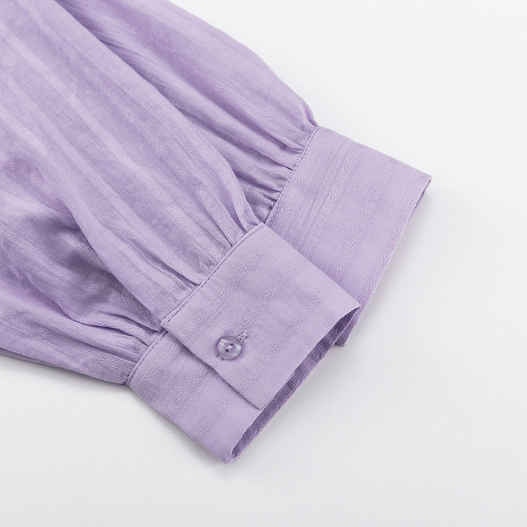 Viola - Ensemble mit Knopfleiste und Leichten Shorts