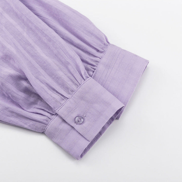 Viola - Ensemble mit Knopfleiste und Leichten Shorts