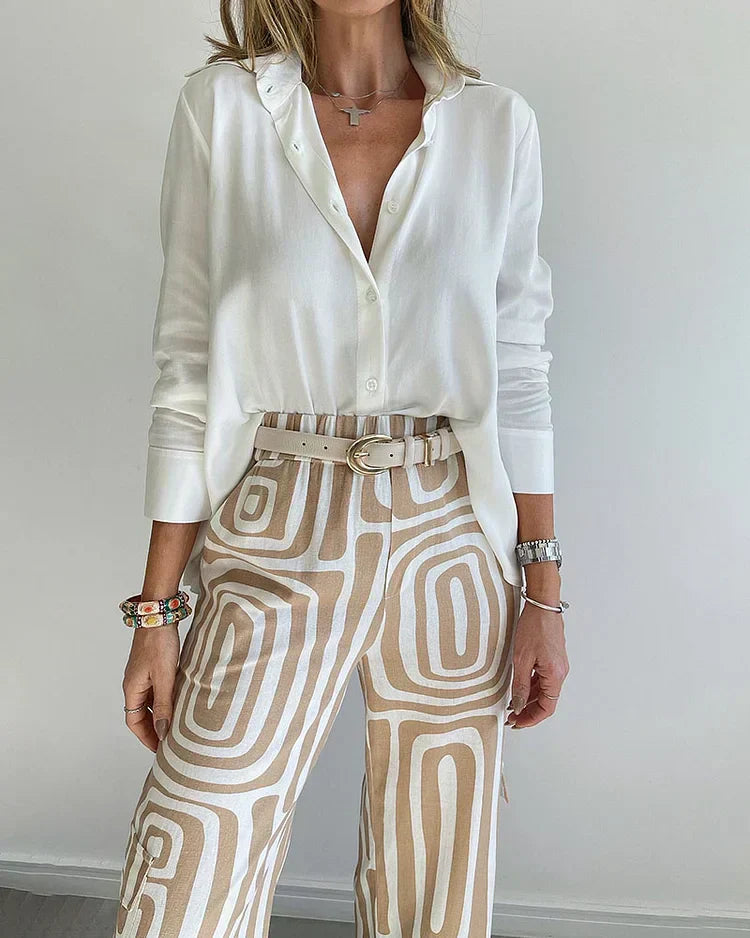 Lysa - Elegantes und Bequemes Outfit mit kostenlosem Gürtel