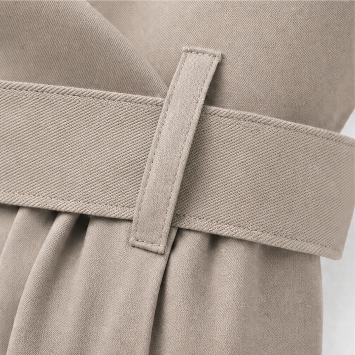 Gisela | Klassischer Trenchcoat mit Bindegürtel