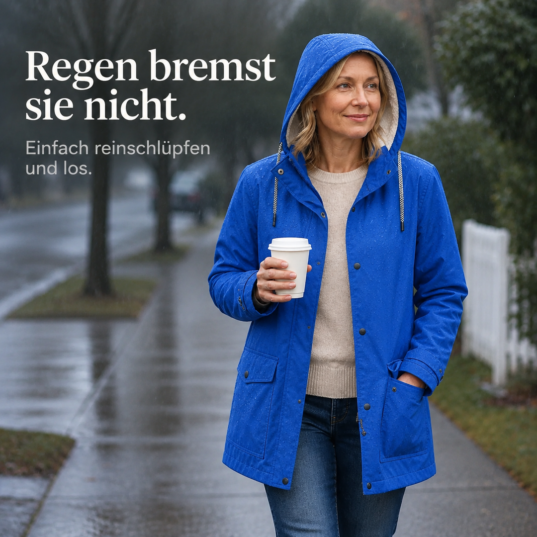 Leni | Wasserdichte Kapuzenjacke