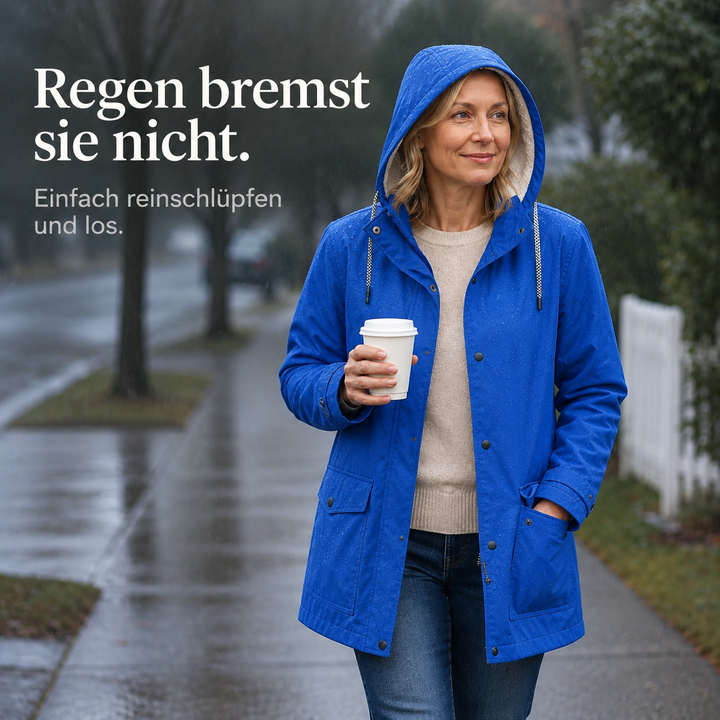 Leni | Wasserdichte Kapuzenjacke