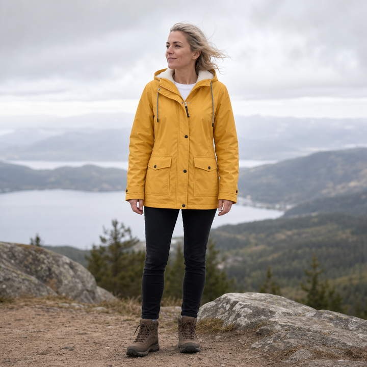 Leonie | Wasserdichte Kapuzenjacke