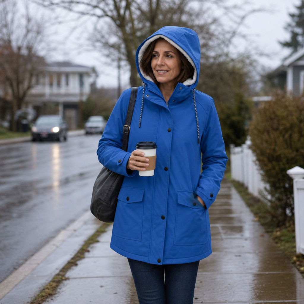Leni | Wasserdichte Kapuzenjacke