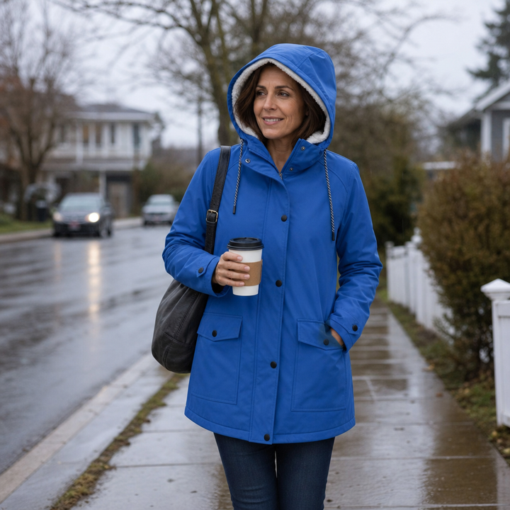 Leni | Wasserdichte Kapuzenjacke