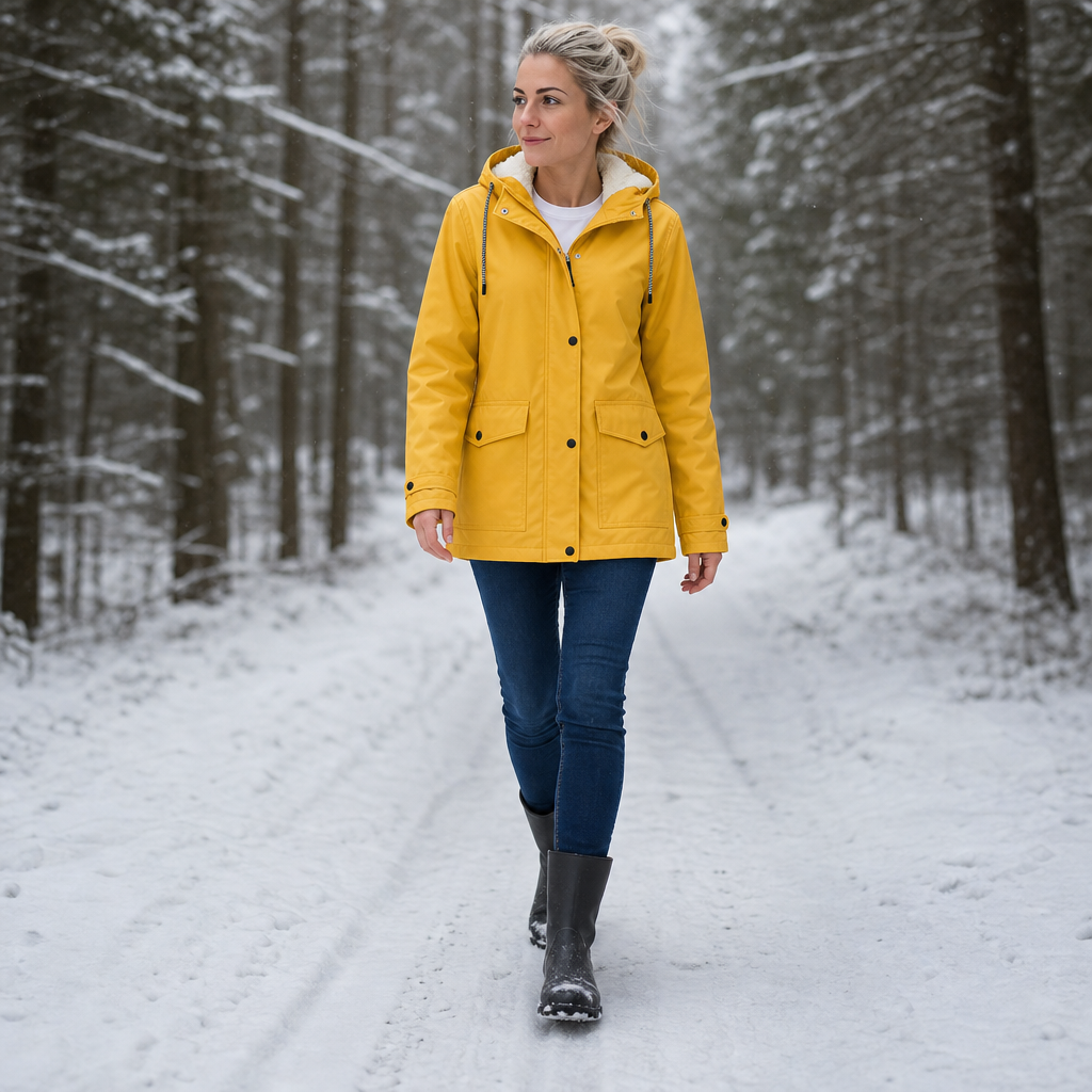 Lena | Gefütterte Kapuzenjacke